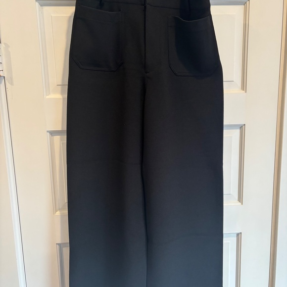 Maeve The Colette Cropped Wide-Leg Knit Pants - Picture 2 of 6